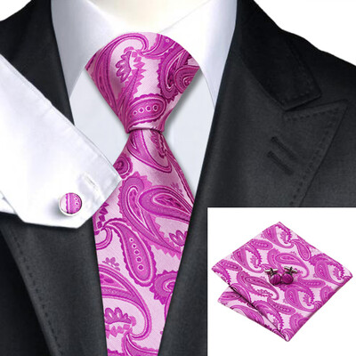 N-0541 Vogue Men Silk Tie Set Purple Paisley Necktie Handkerchief Cufflinks Set Ties For Men Formal Wedding Business wholesale
N-0541 Vogue Men Silk Tie Set Purple Paisley Necktie Handkerchief Cufflinks Set Ties For Men Formal Wedding Business wholesale