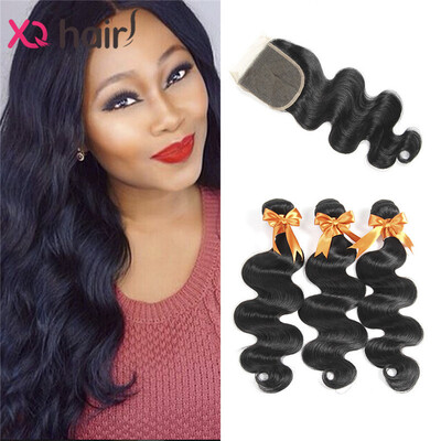 7A Grade Unprocessed Malaysian Virgin Hair 3 Bundles With Lace Closure Body Wave Lace Closure With Bundles Free Fast Shipping
7A Grade Unprocessed Malaysian Virgin Hair 3 Bundles With Lace Closure Body Wave Lace Closure With Bundles Free Fast Shipping