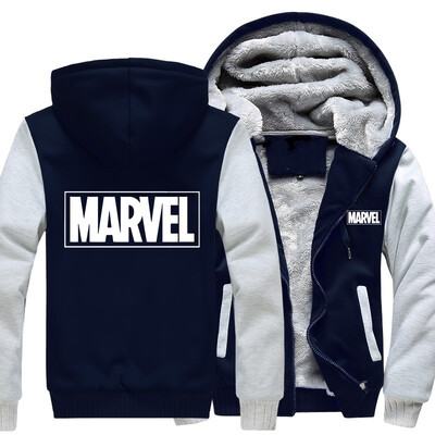2018 New USA SIZE Men Winter Autumn Hoodies MARVEL pattern Fleece Coat Baseball Uniform Sportswear Jacket wool
2018 New USA SIZE Men Winter Autumn Hoodies MARVEL pattern Fleece Coat Baseball Uniform Sportswear Jacket wool