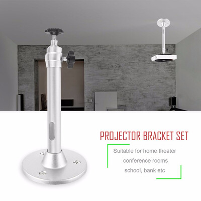 Universal Mini Aluminium Alloy 360 Degree Rotation LCD DLP Projector Ceiling Wall Mount Metal Bracket Holder Stand
Universal Mini Aluminium Alloy 360 Degree Rotation LCD DLP Projector Ceiling Wall Mount Metal Bracket Holder Stand