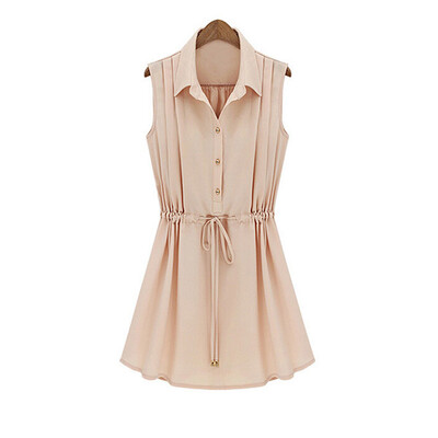 Lovaru ™2015 HOT SALE casual sleeveless straight summer street snap style turn-down collar simple elegant women's mini dress
Lovaru ™2015 HOT SALE casual sleeveless straight summer street snap style turn-down collar simple elegant women's mini dress