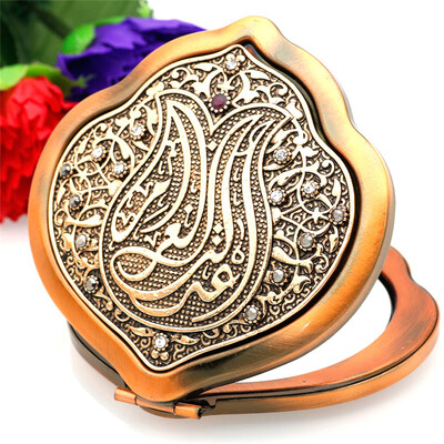 New Key Chain Turkish Women Flower Relief Ethnic Portable Folding Box For Cosmetic Mirror Daily Supplies Antique Gold Jewelry
New Key Chain Turkish Women Flower Relief Ethnic Portable Folding Box For Cosmetic Mirror Daily Supplies Antique Gold Jewelry