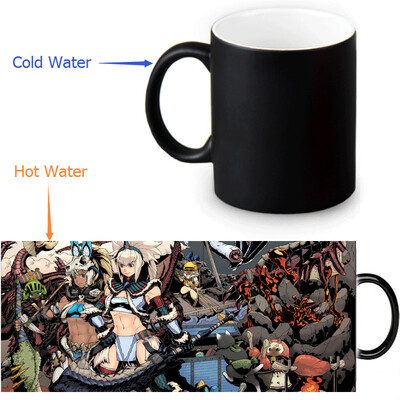 Monster Hunter Manga 350ml12oz Heat Reveal Mug Color Change Coffee Cup Sensitive Morphing Mugs Magic Mug Milk Tea Cups
Monster Hunter Manga 350ml12oz Heat Reveal Mug Color Change Coffee Cup Sensitive Morphing Mugs Magic Mug Milk Tea Cups