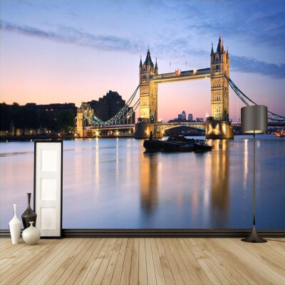 Custom 3D Mural Wallpaper European Style London Bridge Photo Wall Papers Home Decor Living Room Bedroom Backdrop Wallpaper Roll
Custom 3D Mural Wallpaper European Style London Bridge Photo Wall Papers Home Decor Living Room Bedroom Backdrop Wallpaper Roll