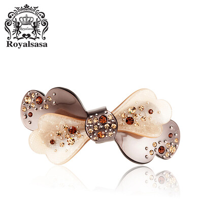 Royal Sasa Royales Hair Accessories Hair Clips Spring Clip Hair Clips Ponytail Clips Acrylic Crystal Coffee Color
Royal Sasa Royales Hair Accessories Hair Clips Spring Clip Hair Clips Ponytail Clips Acrylic Crystal Coffee Color