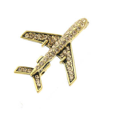 Fashion Women Plane Brooch Pin Stewardess Logo Pilot Badge Austria Rhinestone Brooches Broches Sign Jewelry Lucky Flying Corsage
Fashion Women Plane Brooch Pin Stewardess Logo Pilot Badge Austria Rhinestone Brooches Broches Sign Jewelry Lucky Flying Corsage