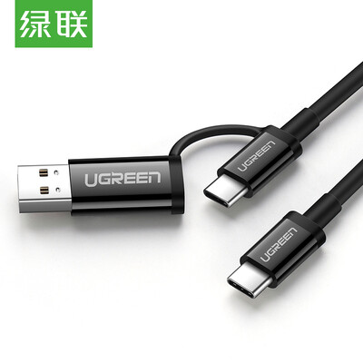 UGREEN Type-cUSB 2 in 1 Data Cable 3A Charger Line Adapter Mobile Phone Tablet Power Cord Support Huawei MateBook Apple MacBook Millet 5 50534
UGREEN Type-cUSB 2 in 1 Data Cable 3A Charger Line Adapter Mobile Phone Tablet Power Cord Support Huawei MateBook Apple MacBook Millet 5 50534