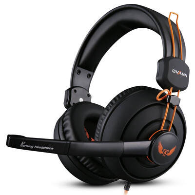 OVANN X7 headset professional game computer headset comfortable large earmuff voice with microphone microphone black orange
OVANN X7 headset professional game computer headset comfortable large earmuff voice with microphone microphone black orange