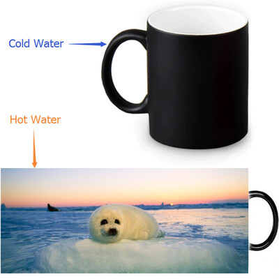 Harp Seal 350ml12oz Heat Reveal Mug Color Change Coffee Cup Sensitive Morphing Mugs Magic Mug Milk Tea Cups
Harp Seal 350ml12oz Heat Reveal Mug Color Change Coffee Cup Sensitive Morphing Mugs Magic Mug Milk Tea Cups