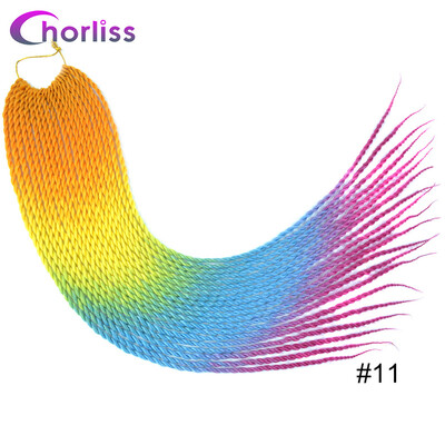 Chorliss 24"Soft Crochet Braids Synthetic Hair Braiding Hair Senegalese Twist Kanekalon Hair Extenstion Mint Green Black Brown
Chorliss 24"Soft Crochet Braids Synthetic Hair Braiding Hair Senegalese Twist Kanekalon Hair Extenstion Mint Green Black Brown