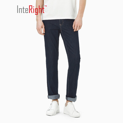 INTERIGHT jeans mens straight color primary color comfortable&quick-drying stretch jeans dark blue 32L
INTERIGHT jeans mens straight color primary color comfortable&quick-drying stretch jeans dark blue 32L