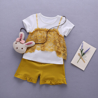 2018 New Summer Casual Children Sets T-shirt Pants Girls Clothing Sets Kids Summer Suit For 2-6 Years
2018 New Summer Casual Children Sets T-shirt Pants Girls Clothing Sets Kids Summer Suit For 2-6 Years