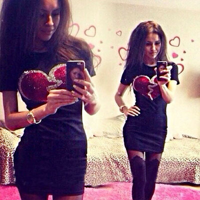 Lovaru ™2015 New Fashion hot sale summer style Novelty Women's dress O-neck dress With heart print summer casual Sexy dress
Lovaru ™2015 New Fashion hot sale summer style Novelty Women's dress O-neck dress With heart print summer casual Sexy dress
