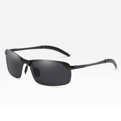 

Новые солнечные очки Polarized солнечных очков прибытия металла водить спорта Rimless металла поляризованные солнечные очки велосипеда Мужчины задействуя Goggle Oculos