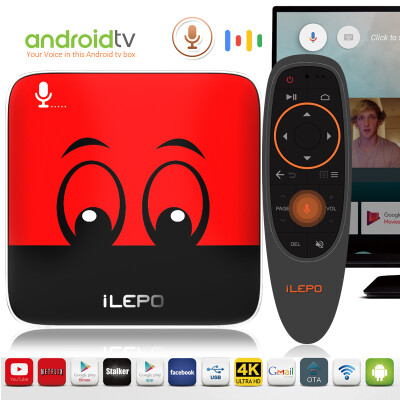 Ilepo i18 Google Spraakbesturing tv box android 71 systeem 905w 2G 16G 4 K HD WIFI set up box
Ilepo i18 Google Spraakbesturing tv box android 71 systeem 905w 2G 16G 4 K HD WIFI set up box