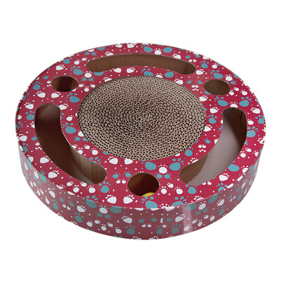 Fu Wan cat supplies British short beauty short Garfield Siamese Persian kitten corrugated paper pet cat scratching plate claw plate cat toy round hollow belt small ball type
Fu Wan cat supplies British short beauty short Garfield Siamese Persian kitten corrugated paper pet cat scratching plate claw plate cat toy round hollow belt small ball type