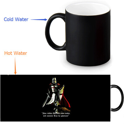 The Knights Templar 350ml12oz Heat Reveal Mug Color Change Coffee Cup Sensitive Morphing Mugs Magic Mug Milk Tea Cups
The Knights Templar 350ml12oz Heat Reveal Mug Color Change Coffee Cup Sensitive Morphing Mugs Magic Mug Milk Tea Cups