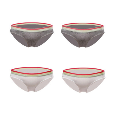 Crab secret 4 piece underwear women cotton sexy breathable ladies underwear triangle briefs gray gray white
Crab secret 4 piece underwear women cotton sexy breathable ladies underwear triangle briefs gray gray white