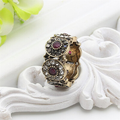 New Arrived Antique Turkish Floral Rings Retro Gold Color CZ Crystal Hollow Out Royal Ring Jewelry Damascus Luxury Bijoux Gift 
New Arrived Antique Turkish Floral Rings Retro Gold Color CZ Crystal Hollow Out Royal Ring Jewelry Damascus Luxury Bijoux Gift