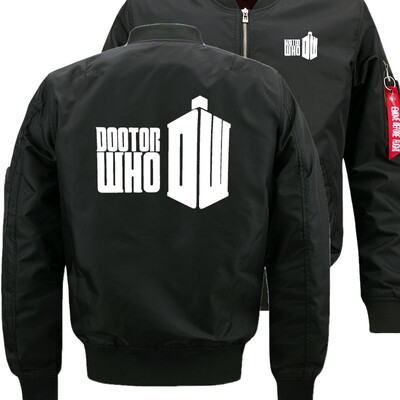 Doctor Who Galleries Bomber Flight Flying Jacket Winter thicken Warm Zipper Men Jackets Anime Mens Casual Coat
Doctor Who Galleries Bomber Flight Flying Jacket Winter thicken Warm Zipper Men Jackets Anime Mens Casual Coat