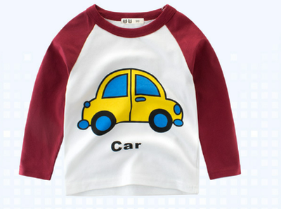 2018 boys spring & autumn long-sleeves T-shirt children T-shirt cartoon printed bottom
2018 boys spring & autumn long-sleeves T-shirt children T-shirt cartoon printed bottom
