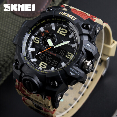 SKMEI® Mens Digital Watch Military Clock Fashion Men Watch Water Resistant Date Calendar LED Sports Watches Men montre homme Wri 
SKMEI® Mens Digital Watch Military Clock Fashion Men Watch Water Resistant Date Calendar LED Sports Watches Men montre homme Wri