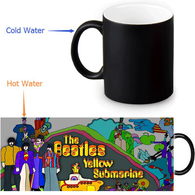 The Beatles Yellow Submarine 350ml12oz Heat Reveal Mug Color Change Coffee Cup Sensitive Morphing Mugs Magic Mug Milk Tea Cups
The Beatles Yellow Submarine 350ml12oz Heat Reveal Mug Color Change Coffee Cup Sensitive Morphing Mugs Magic Mug Milk Tea Cups