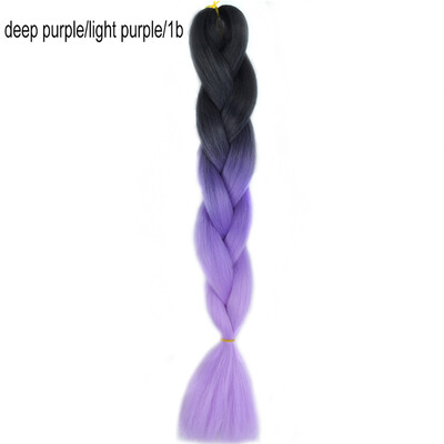 Chorliss 24"65cm Synthetic Hair Extensions Jumbo Crochet Braids Ombre Braiding Hair For Women Pink Purple Blonde Bug Gray
Chorliss 24"65cm Synthetic Hair Extensions Jumbo Crochet Braids Ombre Braiding Hair For Women Pink Purple Blonde Bug Gray