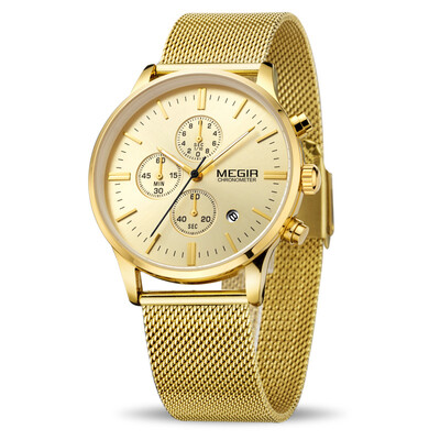 MEGIR Watch Men Stainless Steel Quartz Men Watches Chronograph Watch Clock Men Relogio Masculino for Male Students Relogios
MEGIR Watch Men Stainless Steel Quartz Men Watches Chronograph Watch Clock Men Relogio Masculino for Male Students Relogios
