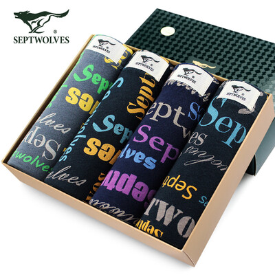 Seven wolves mens underwear cotton printed in the waist four corner pants underwear mens boxer shorts 94662 gift box 4 strips mixed color
Seven wolves mens underwear cotton printed in the waist four corner pants underwear mens boxer shorts 94662 gift box 4 strips mixed color