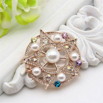 Lucky Pentacle Athena Brooch Jewelry For Women Gold Color Pin Simulated-Pearl Crystal Broches Brooches Gypsy Astrologers Badge
Lucky Pentacle Athena Brooch Jewelry For Women Gold Color Pin Simulated-Pearl Crystal Broches Brooches Gypsy Astrologers Badge