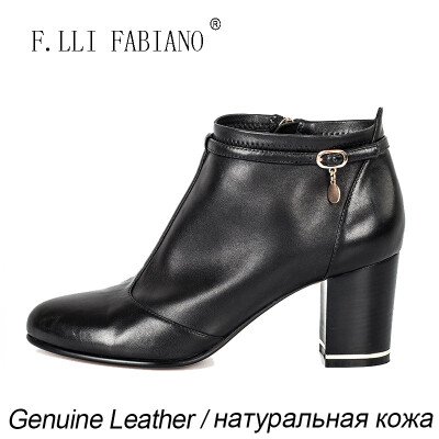 F.LLI.FABIANO Simple Autumn and Winter Women Boots High Heel Pointed Toe Sotf Leather Short Boots zr1257A-110 with Leather Buckl
F.LLI.FABIANO Simple Autumn and Winter Women Boots High Heel Pointed Toe Sotf Leather Short Boots zr1257A-110 with Leather Buckl