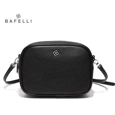 BAFELLI new arrival split leather shoulder bag simple circular bag solid zipper bolsa feminina hot sale red small women bag
BAFELLI new arrival split leather shoulder bag simple circular bag solid zipper bolsa feminina hot sale red small women bag
