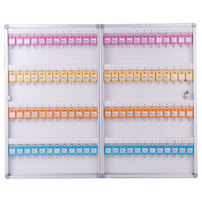 Deli deli 96-bit aluminum alloy key management box key finishing storage cabinet silver 50802
Deli deli 96-bit aluminum alloy key management box key finishing storage cabinet silver 50802
