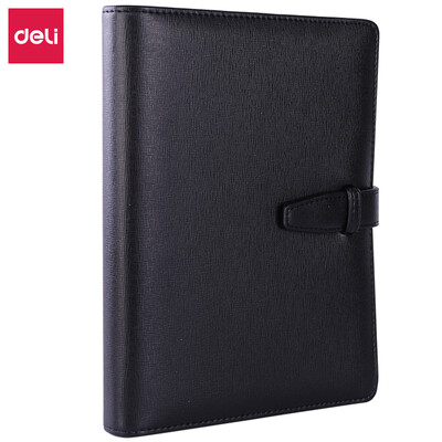 Deli deli 25K100 high-end gift box loose-leaf leather business office buckle with notepad diary notebook 3310
Deli deli 25K100 high-end gift box loose-leaf leather business office buckle with notepad diary notebook 3310
