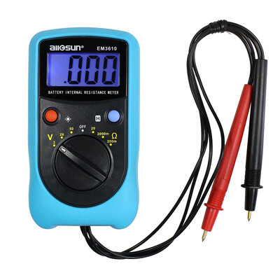 all-sun EM3610 Battery Internal Resistance Meter Battery Voltage Temperature Coefficient automotive tester
all-sun EM3610 Battery Internal Resistance Meter Battery Voltage Temperature Coefficient automotive tester