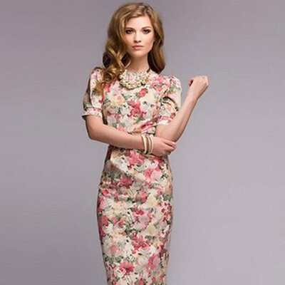 Lovaru ™ 2015 summer elegant work wear women printing dress work dress bandage dresses floral midi autumn dress
Lovaru ™ 2015 summer elegant work wear women printing dress work dress bandage dresses floral midi autumn dress