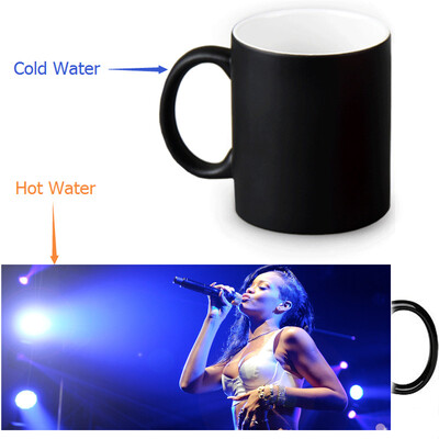 Rihanna 350ml12oz Heat Reveal Mug Color Change Coffee Cup Sensitive Morphing Mugs Magic Mug Milk Tea Cups
Rihanna 350ml12oz Heat Reveal Mug Color Change Coffee Cup Sensitive Morphing Mugs Magic Mug Milk Tea Cups