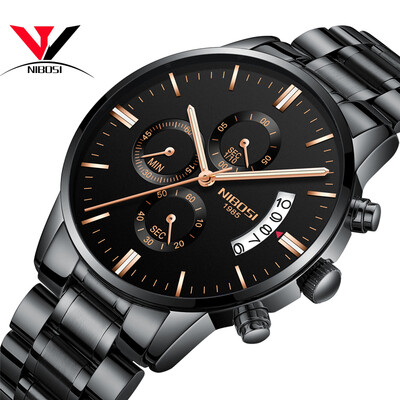 2018 NIBOSI Gold Quartz Watch Top Brand Роскошные мужские часы Модный человек Наручные часы из нержавеющей стали Relogio Masculino Saatler
2018 NIBOSI Gold Quartz Watch Top Brand Роскошные мужские часы Модный человек Наручные часы из нержавеющей стали Relogio Masculino Saatler