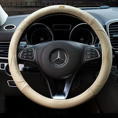 Wufu Jinniu car steering wheel cover leather handle set Sagitar Magotan Sylphy Audi Audi Changan 7 Tiguan Accord H6 Buick Emgrand Carlo slip non-slip perforated breathable elegant meters
Wufu Jinniu car steering wheel cover leather handle set Sagitar Magotan Sylphy Audi Audi Changan 7 Tiguan Accord H6 Buick Emgrand Carlo slip non-slip perforated breathable elegant meters