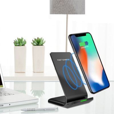 Qi Wireless Charger Быстрая зарядная подставка для iPhone X 8 Plus Samsung Galaxy Note8 S8 S7 s6
Qi Wireless Charger Быстрая зарядная подставка для iPhone X 8 Plus Samsung Galaxy Note8 S8 S7 s6