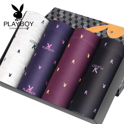 Playboy Panties Mens Boxer Mens Underwear Ice Silk Sexy Breathable u Convex Waist Elastic Mens Corner Shorts Head 4 Pack 5596b Multicolor
Playboy Panties Mens Boxer Mens Underwear Ice Silk Sexy Breathable u Convex Waist Elastic Mens Corner Shorts Head 4 Pack 5596b Multicolor