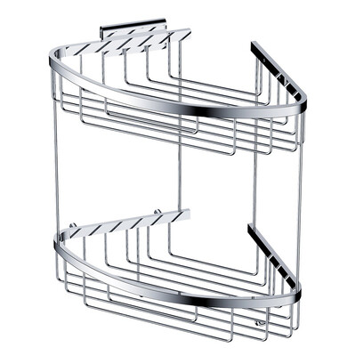 Moen (MOEN) 90105 304 stainless steel single-layer corner basket bathroom storage rack
Moen (MOEN) 90105 304 stainless steel single-layer corner basket bathroom storage rack