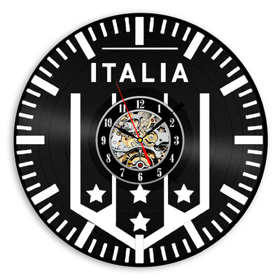 Wall Clock Italy Football Team Vinyl Record Clock Soccer Wall Art Home Decorators Gifts for Men
Wall Clock Italy Football Team Vinyl Record Clock Soccer Wall Art Home Decorators Gifts for Men
