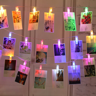 20 clips DIY photo album photo wall light clip led light string with battery box lights flashing lights string lights stars room bedroom dormitory birthday b
20 clips DIY photo album photo wall light clip led light string with battery box lights flashing lights string lights stars room bedroom dormitory birthday b