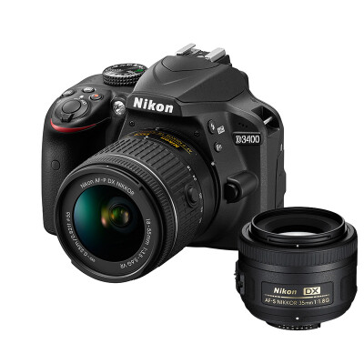 Nikon D3400 Стартовая зеркальная камера (AF-P DX 18-55 мм f3.5-5.6G VR + AF-S DX NIKKOR 35 мм f / 1.8G) Черный
Nikon D3400 Стартовая зеркальная камера (AF-P DX 18-55 мм f3.5-5.6G VR + AF-S DX NIKKOR 35 мм f / 1.8G) Черный