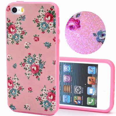 2 in 1 for iPhone 5 5S Retro Soft Silicone Bling Glitter Flower Cake Leaf Printed Back Skin+Bumper Frame Apple iPhone 5 5S
2 in 1 for iPhone 5 5S Retro Soft Silicone Bling Glitter Flower Cake Leaf Printed Back Skin+Bumper Frame Apple iPhone 5 5S