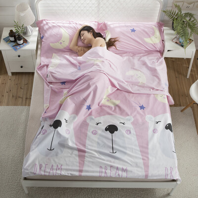 Zero degree exploration LIVTOR travel hotel hotel cotton print dirty dirty anti-dirty cotton health sleeping bag pink dream double 180230cm gift fixed belt
Zero degree exploration LIVTOR travel hotel hotel cotton print dirty dirty anti-dirty cotton health sleeping bag pink dream double 180230cm gift fixed belt