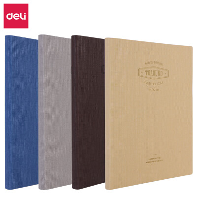 Deli deli 25K112 fashion printed leather face office notebook notebook four colors random 22245
Deli deli 25K112 fashion printed leather face office notebook notebook four colors random 22245