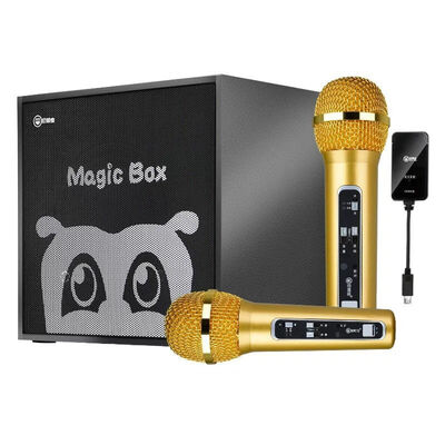 Fitter Hifier A1 Home Wireless KTV Microphone Sound Set TV Karaoke Microphone Mobile Phone Bluetooth Microphone National K song Singing Double wheat Edition Red
Fitter Hifier A1 Home Wireless KTV Microphone Sound Set TV Karaoke Microphone Mobile Phone Bluetooth Microphone National K song Singing Double wheat Edition Red